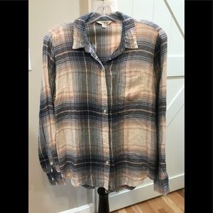 Lucky Brand, Small, long sleeve button down top